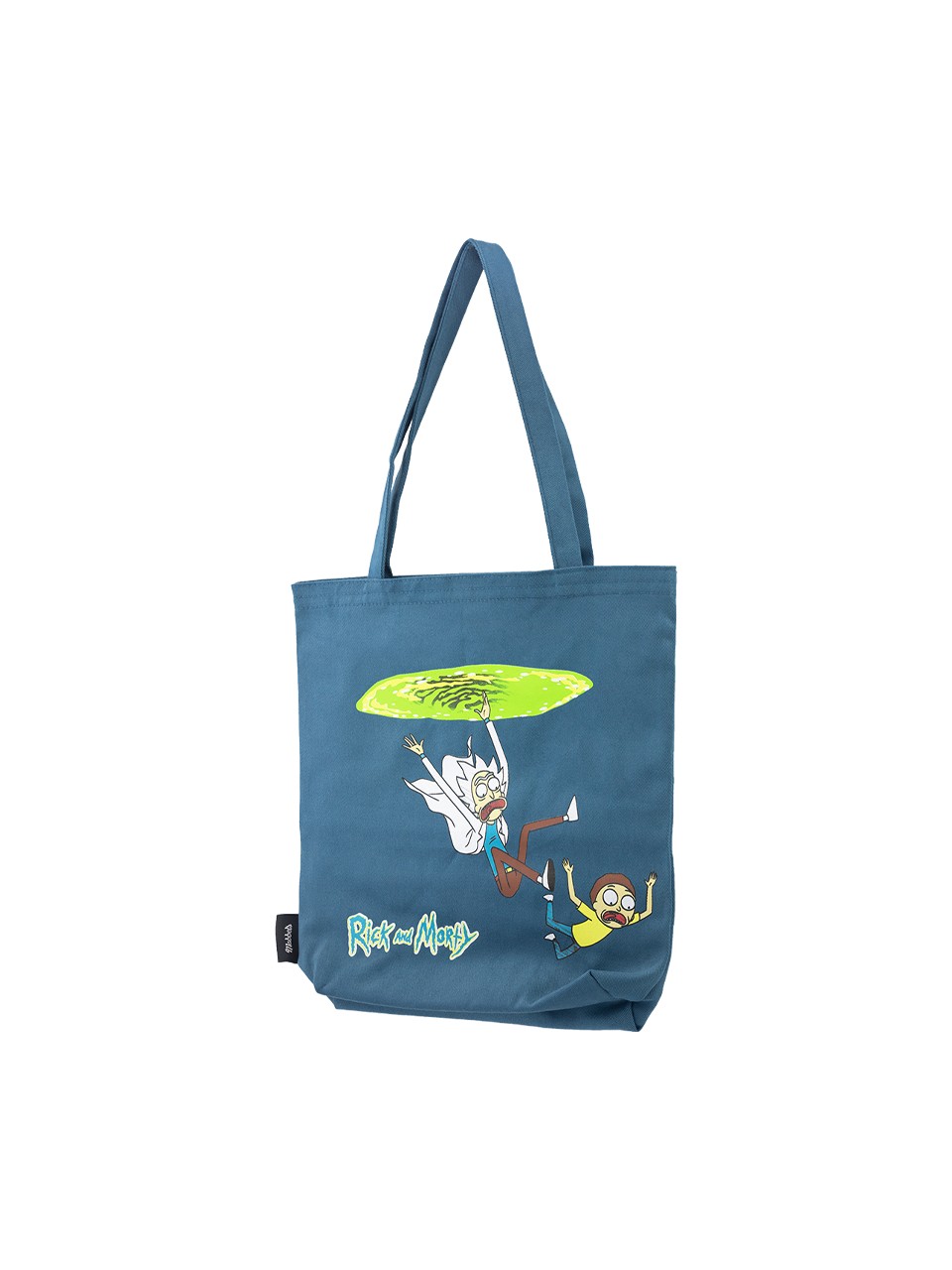 Rick And Morty Portal Bez Çanta Gabardin Turkuaz 
