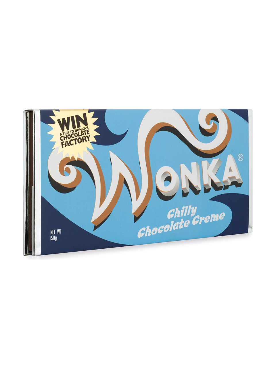 Willy Wonka Çikolata Desenli Mavi Defter