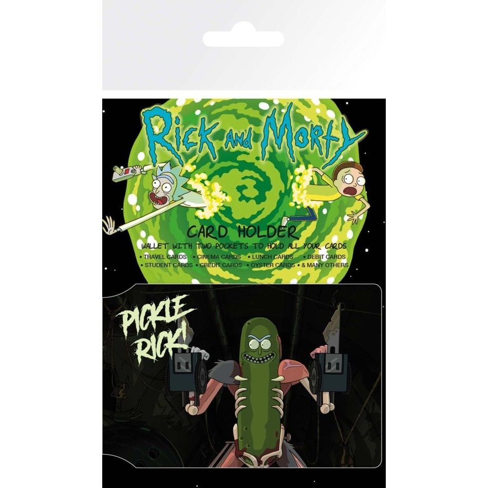 Rick and Morty Pickle Turşu Cüzdan / Kartlık - CH0470