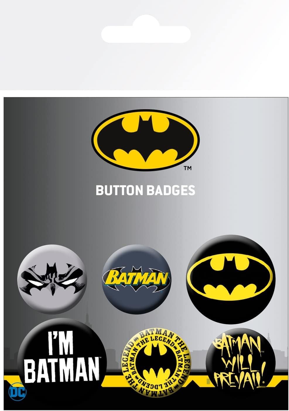 DC Comics Batman Rozet Seti / Pin - BP0733