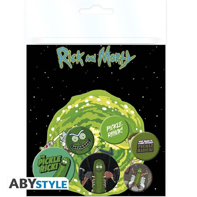 Rick & Morty Rozet / Pin - BP0743