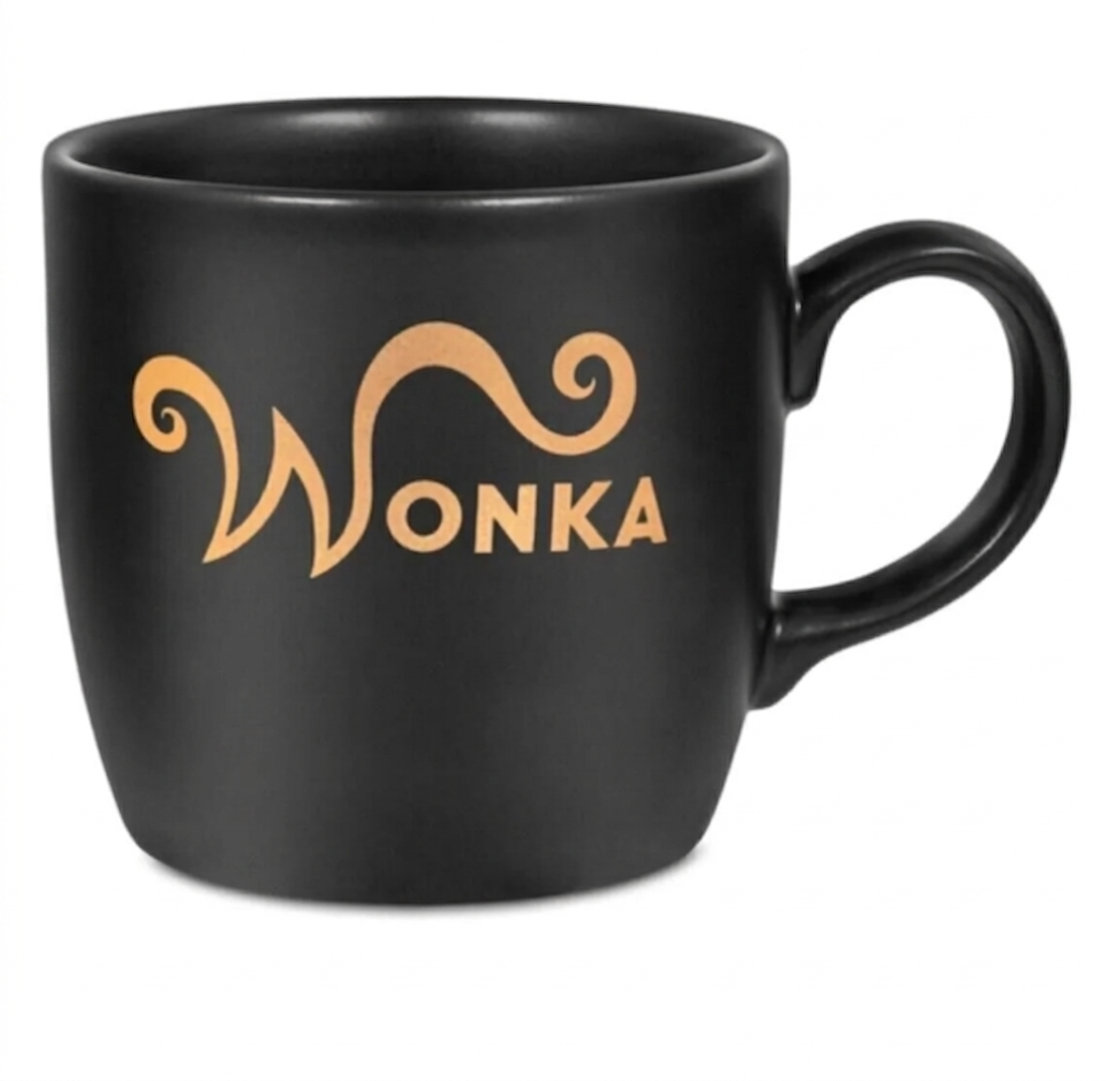 Kupa Willy Wonka Golden Ticket Siyah Mug