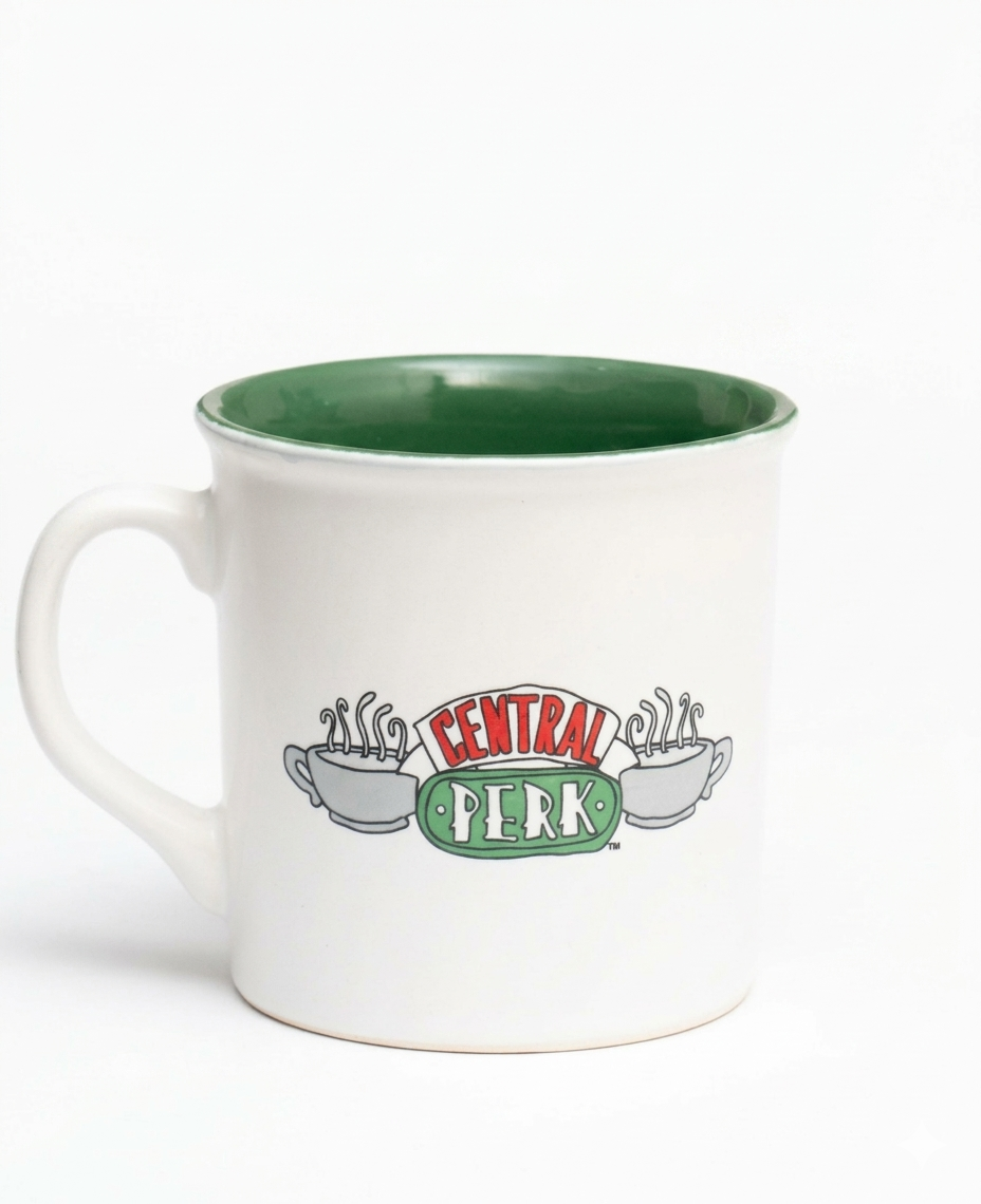 Friends Central Perk Logolu Porselen Kupa 330 ml